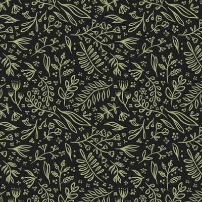 Зелень на чёрном 3.