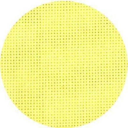 Канва 11, крупная, арт.854 цвет желтый 40х50см (10x44кл)
