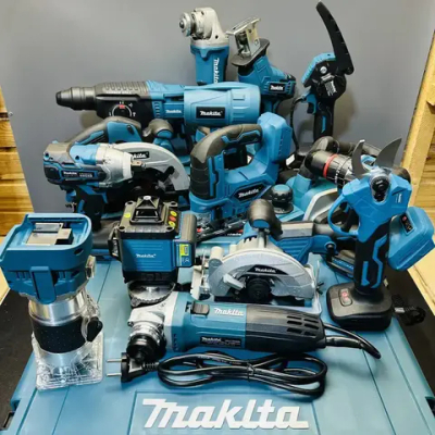 Набор аккумуляторного инструмента Makita 15в1 4АКБ