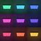 Потолочный светодиодный светильник с пультом ДУ Citilux Купер RGB Белый CL724K95G0