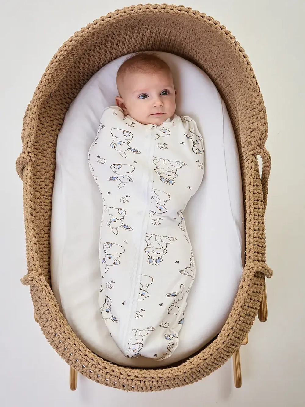 Пеленка кокон для новорожденных