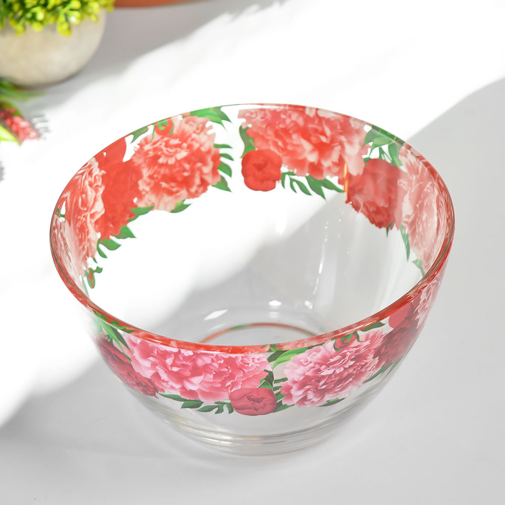 Салатник большой "Пионы"