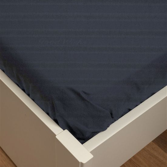 КПБ Digray stripe, 1.5  спальный, 50х70,  простыня 120х200х30. DOMTEKC