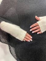 Митенки женские М813-02 экрю