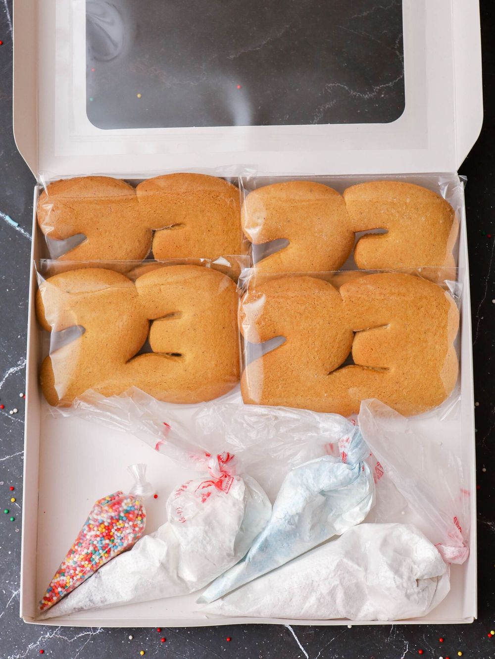 Имбирные пряники "Человечки" - 4 шт.