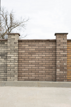 Облицовочный кирпич, коллекция Элит, неполный прокрас