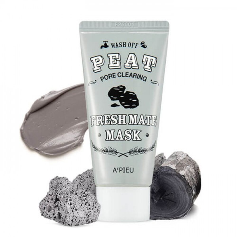 Маска для лица для очищения пор A`PIEU Fresh Mate Peat Mask 50 мл