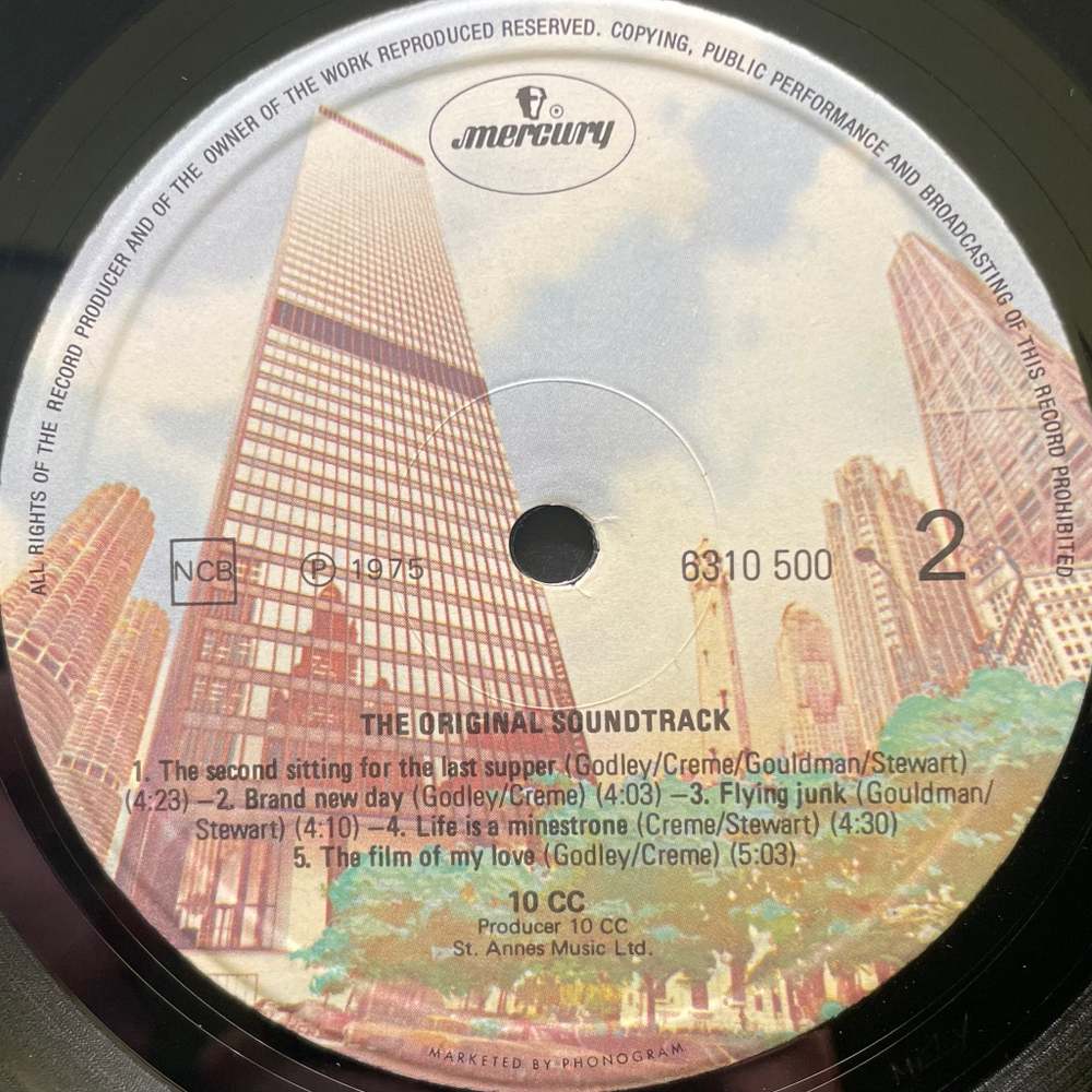 10cc - The Original Soundtrack (Скандинавия 1975г.)