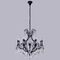 Подвесная люстра Crystal Lux Magnifico SP13 Black/Transparent