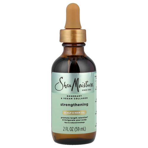 SheaMoisture, укрепляющее масло для кожи головы и волос, 59 мл (2 жидк. унции)