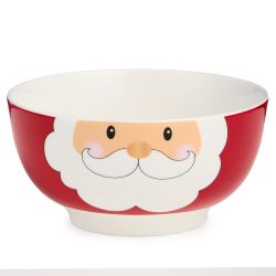 НАБОР ПОСУДЫ LEFARD "САНТА" 2 ПР. (КРУЖКА 355 МЛ, САЛАТНИК 12,5 СМ)