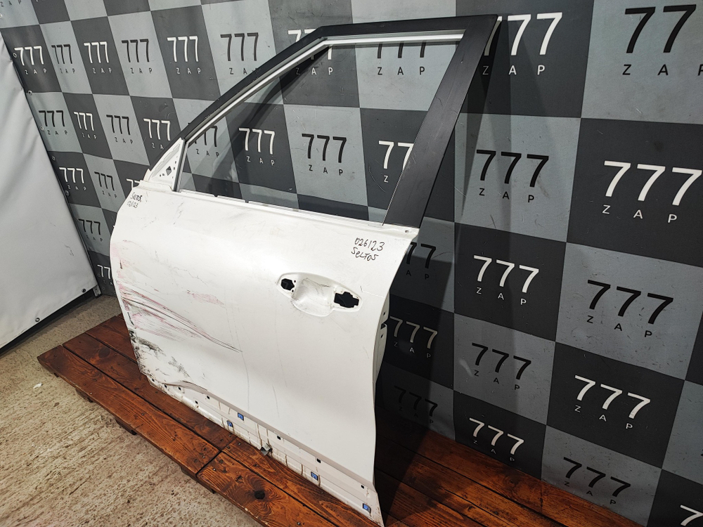 Дверь передняя левая Kia Seltos 19-22 Б/У Оригинал 76003Q5000