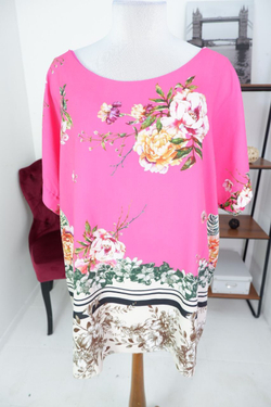 Блузка яркая для хорошего настроения 54 размер