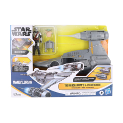 Игровой набор Hasbro Star Wars 1467 F9950 Мандалорианский истребитель N-1 с фигурками F9950 — фото 1
