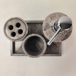 Набор из мрамора 5 предм SEA Set Grey NM-63759 прямоуг 85