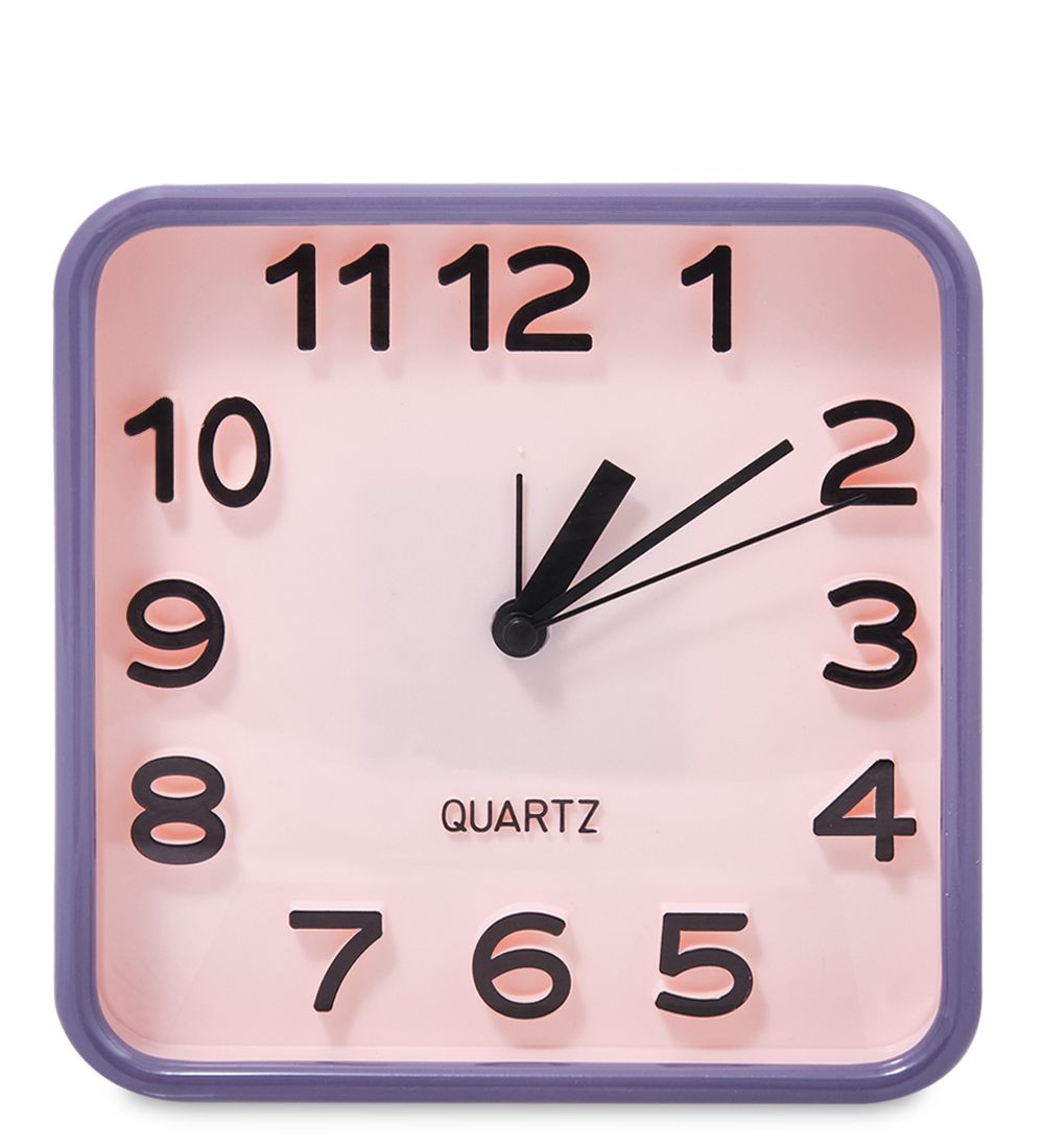 CL-60/1 Часы «Квадрат» розовый