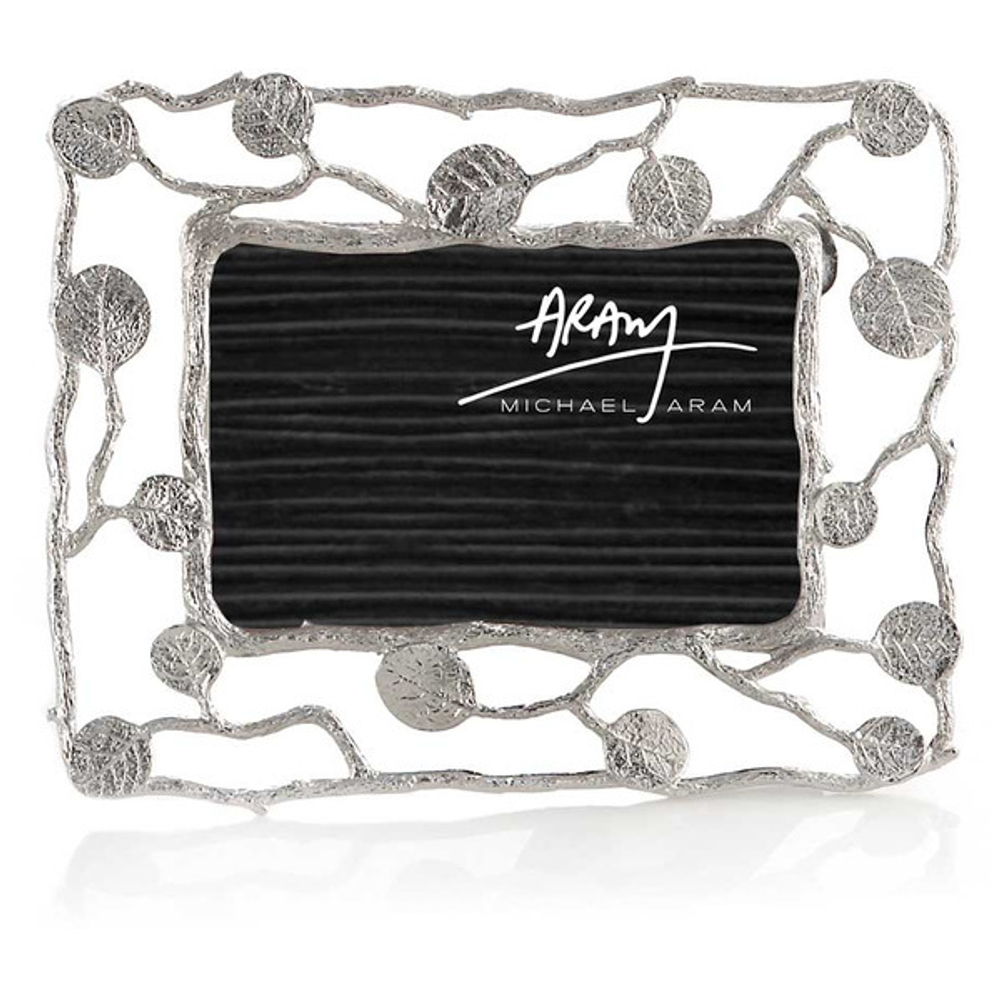Рамка для фото 10х15см Michael Aram Ботаника серебристая