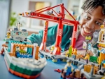 Конструктор LEGO City 60422 Приморская гавань с грузовым кораблем