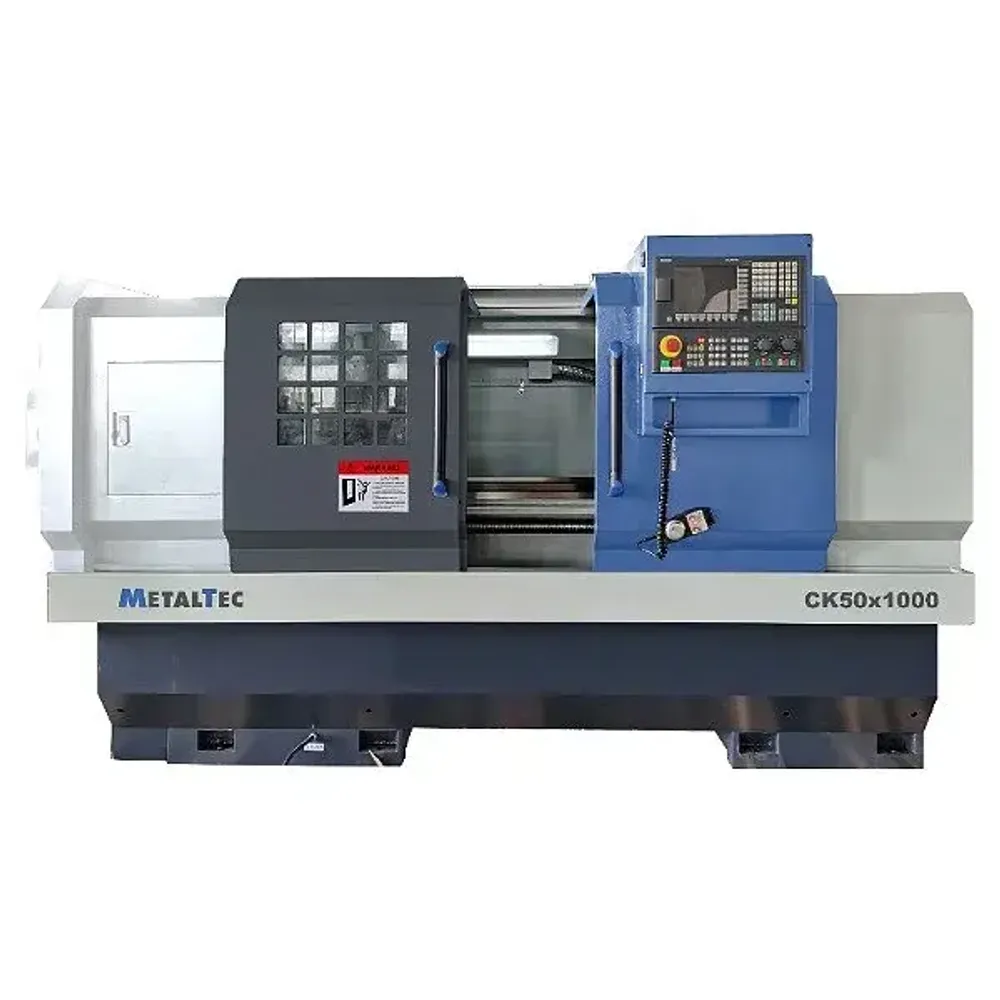 Токарный станок c ЧПУ с прямой станиной (гидравлика) MetalTec CK 50x1000 Fanuc