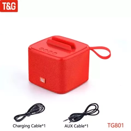 Колонка Bluetooth TG801 Red
