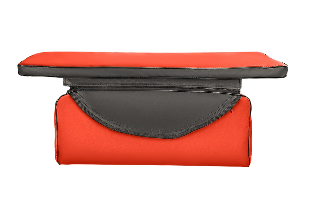 Накладки на банки комплект 91х25 Yachtman красный-черный