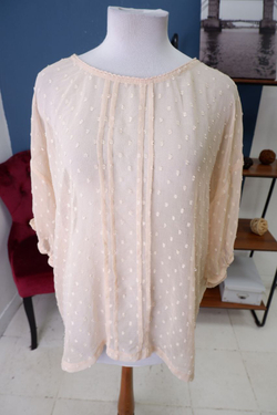 Блузка Cream прозрачная 46 размер