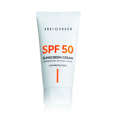 ANGIOPHARM Солнцезащитный крем для лица SPF50