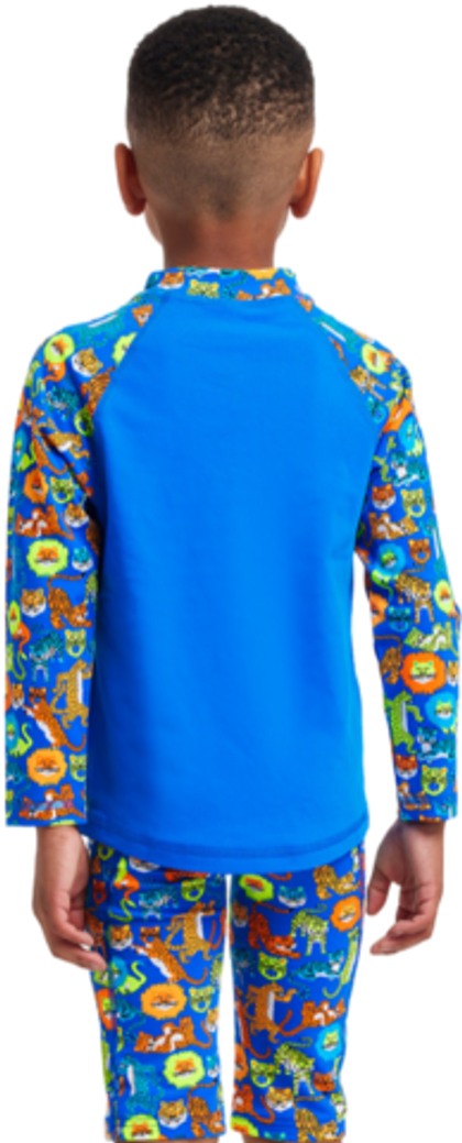 Лонгслив FUNKY TRUNKS Toddler Boys Big Cat Bash