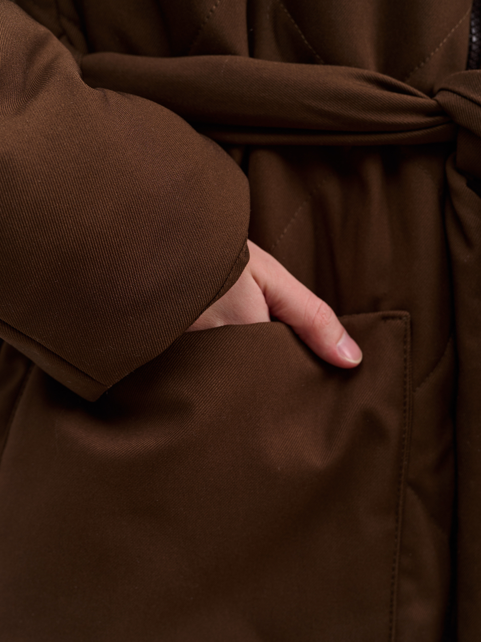 Куртка женская демисезонная "Баланс" коричневый