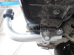 Фаркоп оцинкованный Galia M113A для Mercedes A-Class w169 2004-2012, Mercedes B-Class w245 2005-2011(паспорт и сертификат в комплекте)(без электрики)
