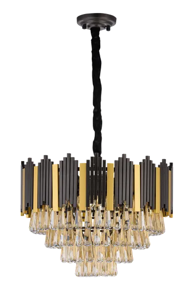 5289SA/8C SGT+BRS+CGN (1) Люстра VL