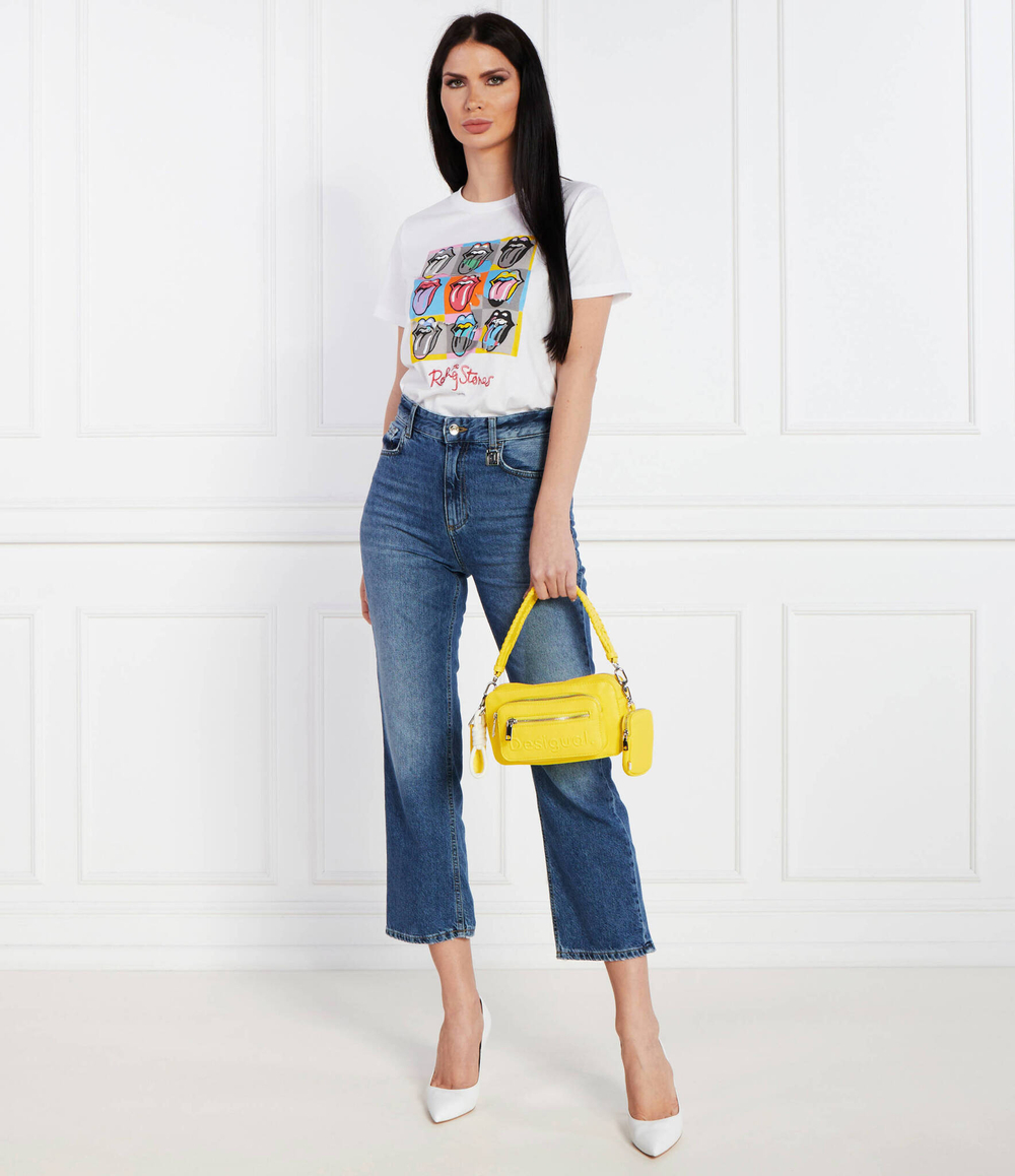 Сумка через плечо + поясная сумка Desigual - желтый(24SAXP19)