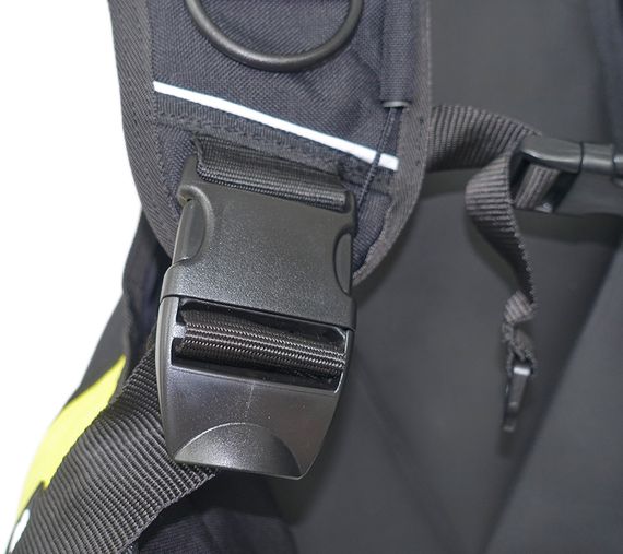 Жилет-компенсатор BCD Sopras Sub Divecenter черный/желтый