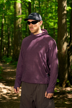 Худи Blue Monte Lightweight Hooded Fleece Shirt "Nyingchi Fruit Purple"