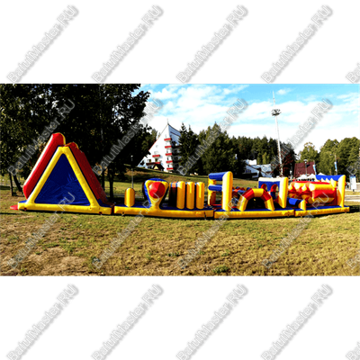 Надувная полоса препятствий "Веселые старты"