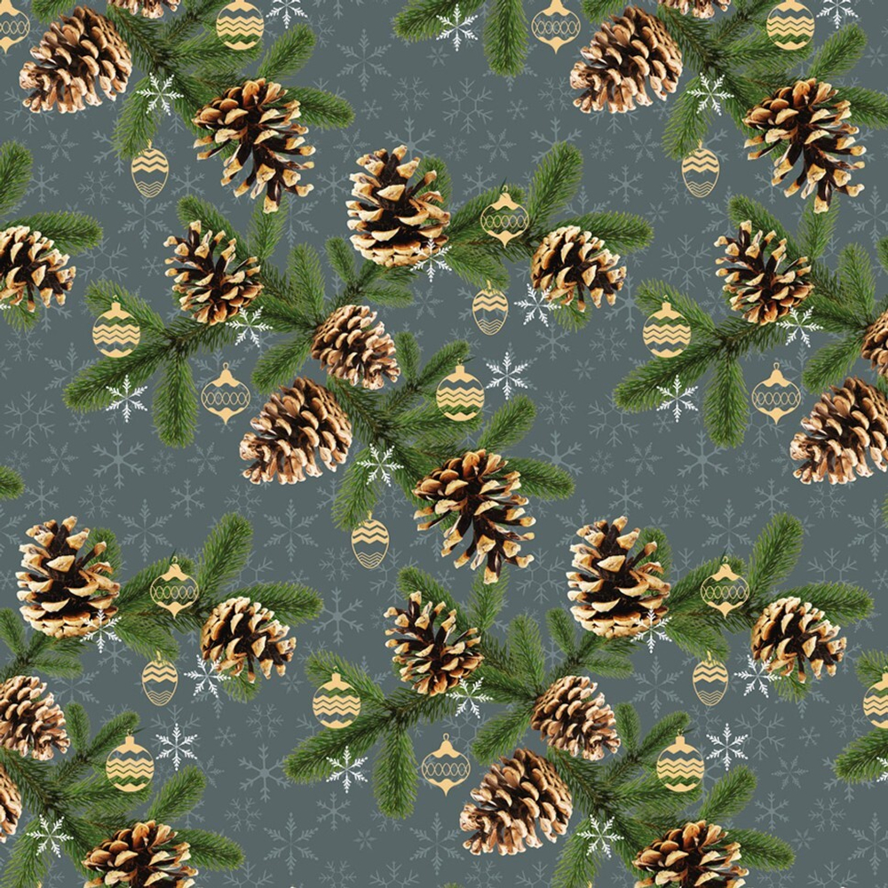 Бумага упаковочная 70 х 100 см 10 шт "С новым годом" в листах