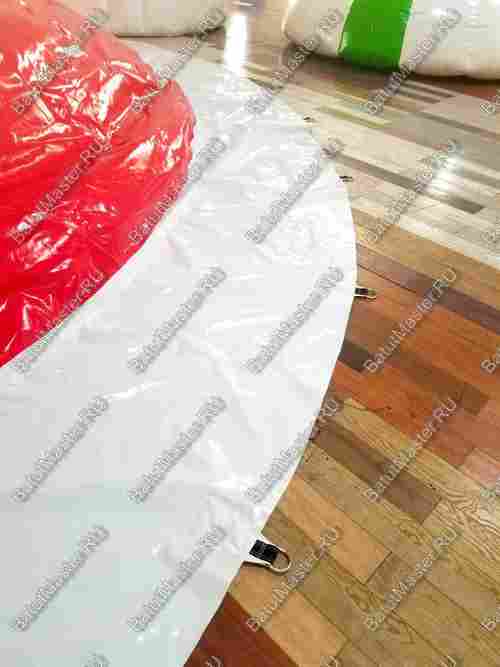 Надувная подушка для установки в грунт «Красная Птица», 8×8×2 м