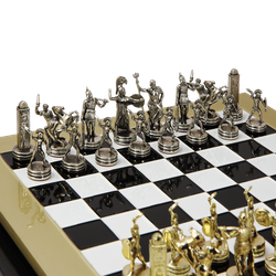 Manopoulos Шахматный набор Троянская война