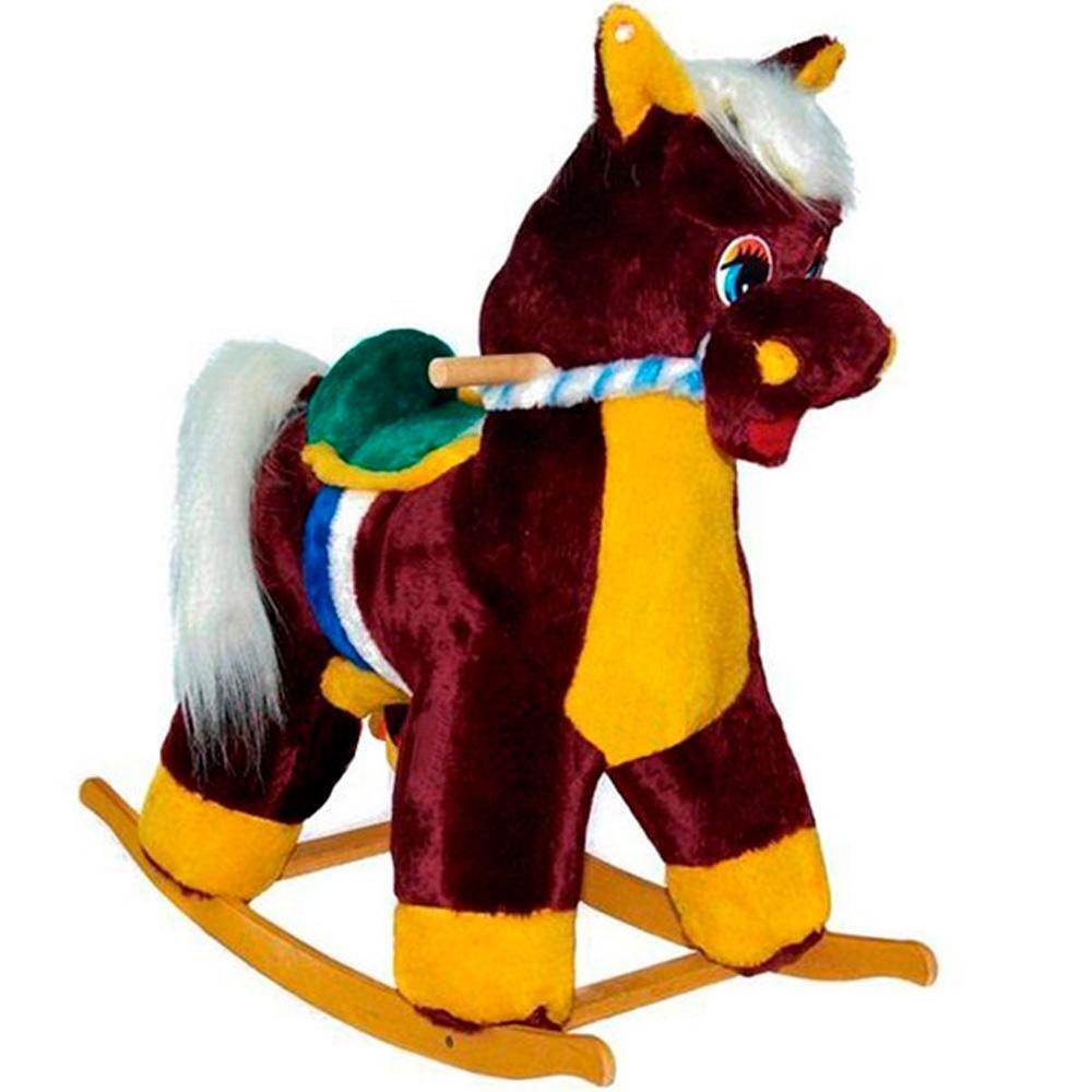 Качалка Конь большой, музыкальная