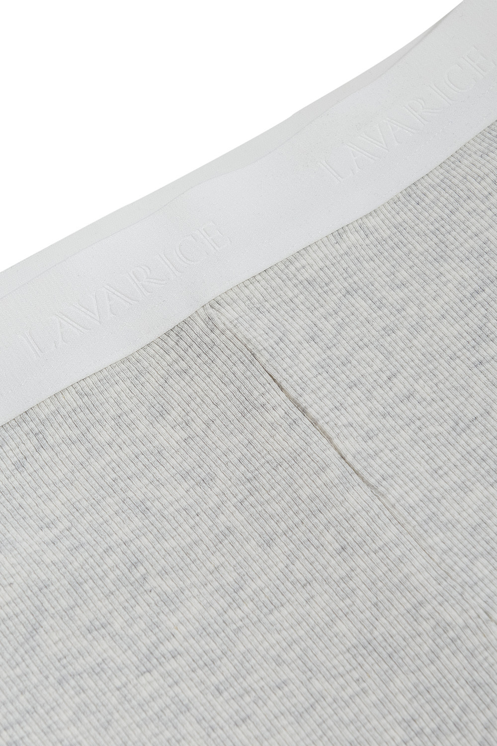 Велосипедки с резинкой AVRORA Светло-серый меланж