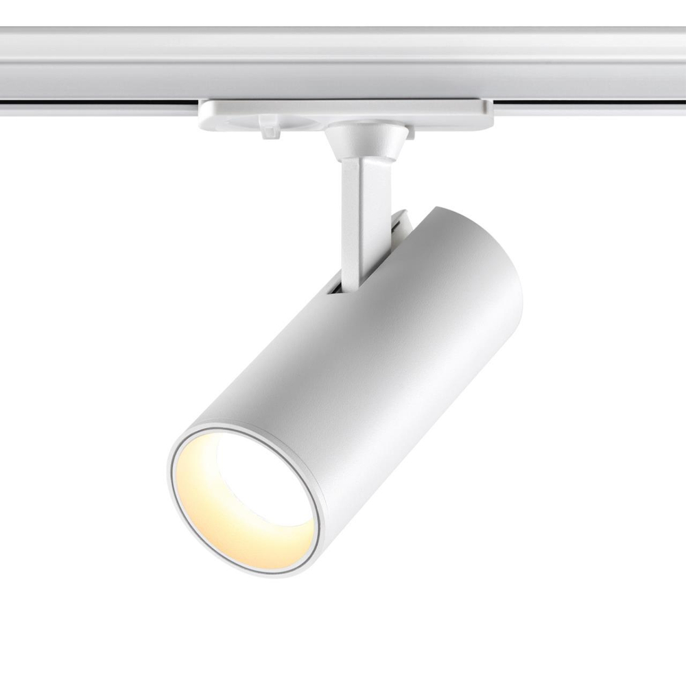 359151 PORT NT23 238 белый Светильник трековый однофазный трехжильный IP20 LED 15W 220V 3000К 1440Лм SELENE