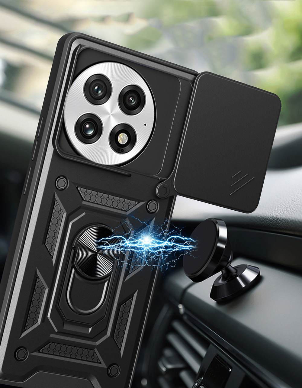 Чехол с кольцом Bumper Case для OnePlus 13