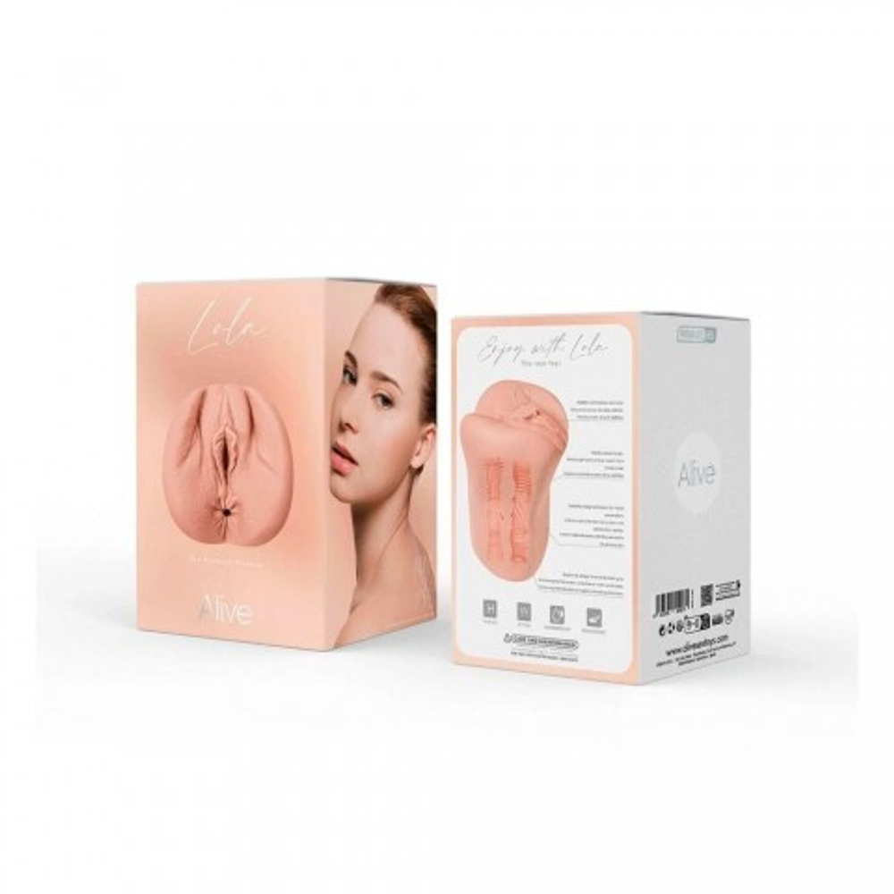 Реалистичный мастурбатор Lola  от Alive L