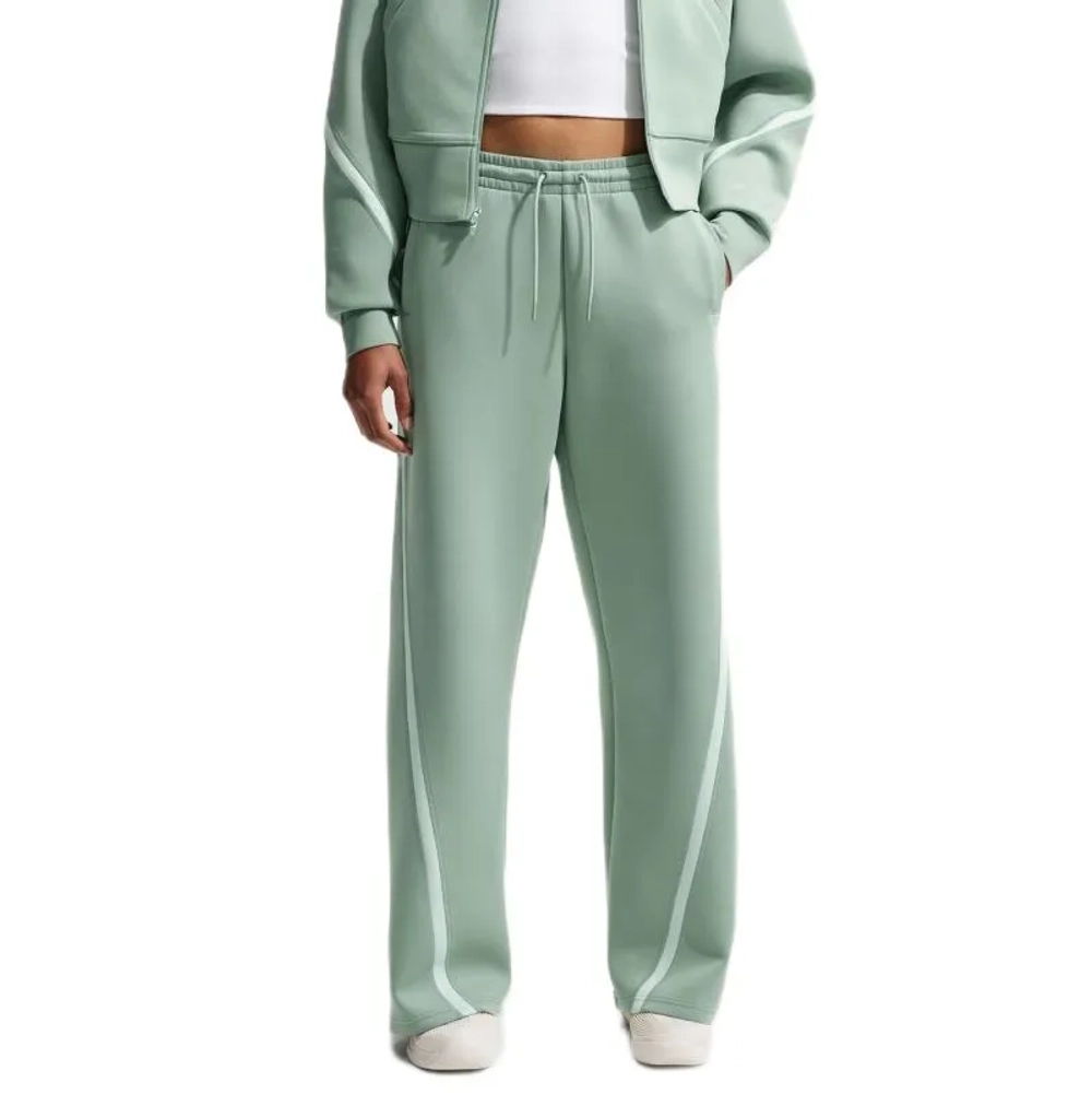 Женские теннисные брюки Nike Advantage Dri-FIT Mid-Rise Tennis - steam/white