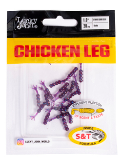 Слаги съедобные искусственные LJ Pro Series Chicken Leg 1,0in (02.54)/S63 20шт.