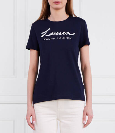 Футболка KATLIN-SHORT SLEEVE-ФУТБОЛКА LAUREN RALPH LAUREN - темно-синий(200903384)