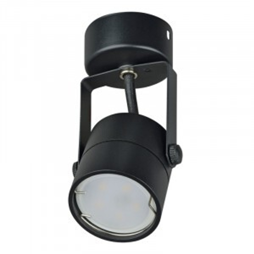 Fametto SOTTO св-к накладной под лампу GU10 (max 35W) 220V 60x60x140 металл/черн DLC-S610 GU10 BLACK