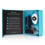 Черная анальная премиум-пробка с 3 моторами b-Vibe Trio Plug BV-002-BLK