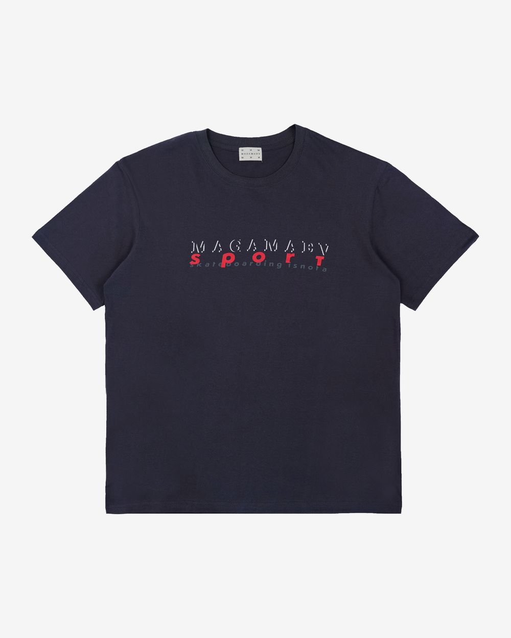 Футболка Magamaev Not a sport Graphite