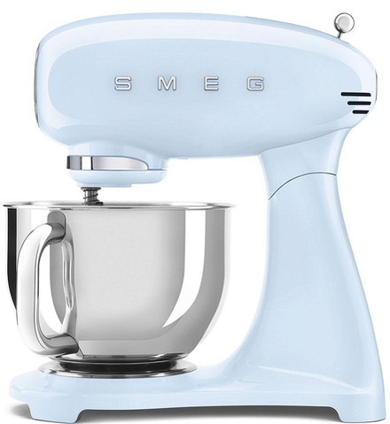 Миксер Smeg SMF03PBEU, голубой